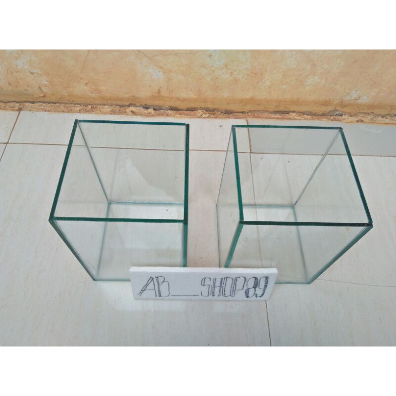 soliter cupang ukuran 15x15x20 aquarium cupang soliter selfi soliter guppy soliter sekat 2