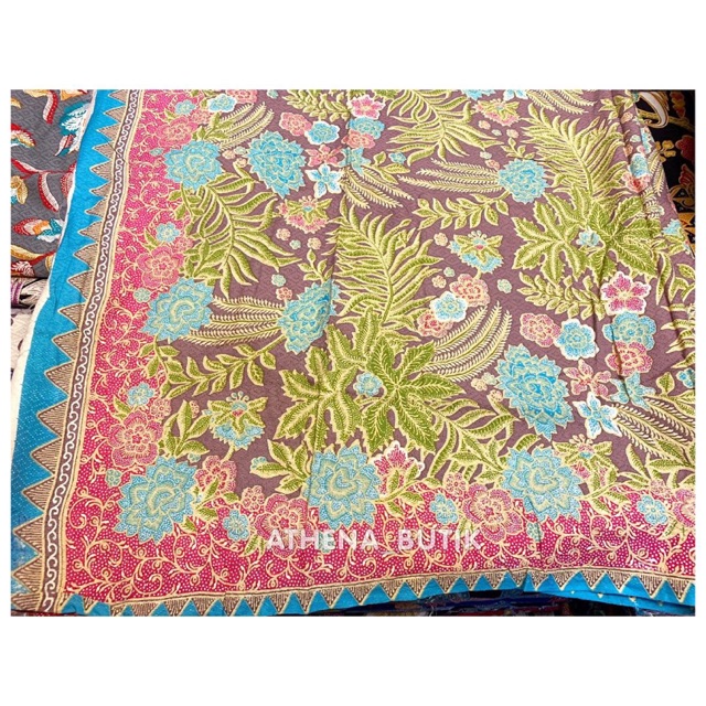 Batik Dolbi Dolby Doby Dobi Dobby Kain Seragam Lawasan Indigo Warna Alam Soga Dagel Tulis pm Granit