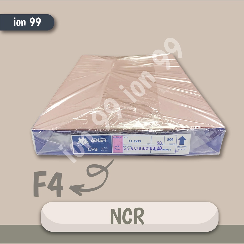 

Kertas NCR Middle Merah F4 - Continuous Paper