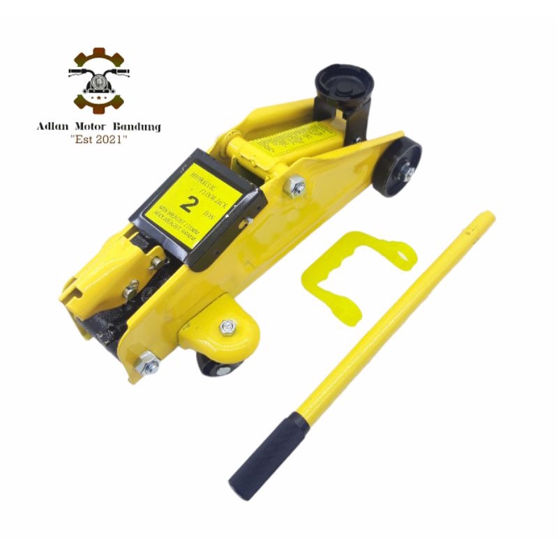 Dongkrak Mobil Dongkerak Buaya Hidraulic Jack Kapasitas 2 Ton Cocok Buat Avanza Xenia Brio Jazz DLL