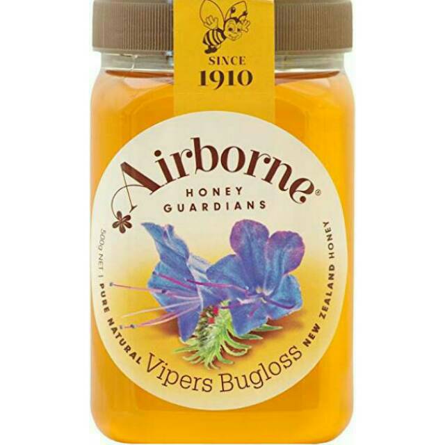 Aneka rasa madu airborne honey kamahi tawari rewa rewa rewarewa rata vipers bugloss honeydew 500 gr