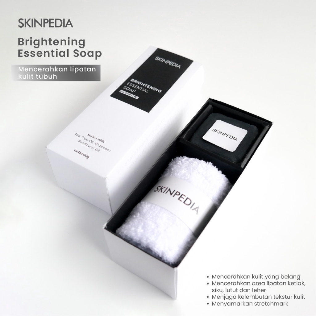 Skinpedia Sabun Penghilang Stretch Mark, Sabun Pemutih Selangkangan, Pemutih Ketiak, Mencerahkan Lip