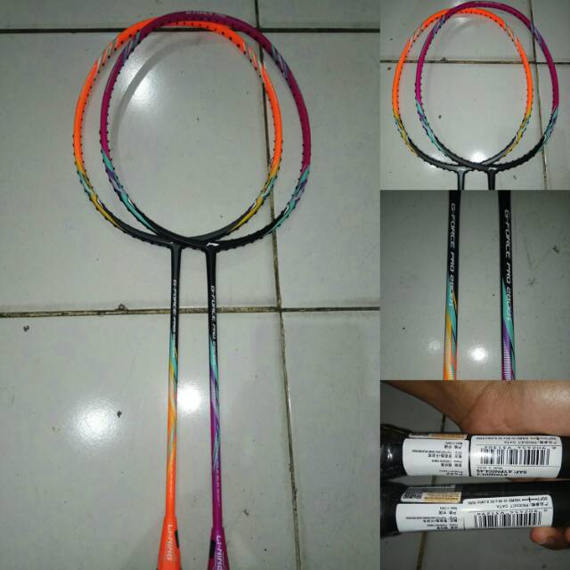 Raket li ning G-Force pro 2800i dan 2900i.original