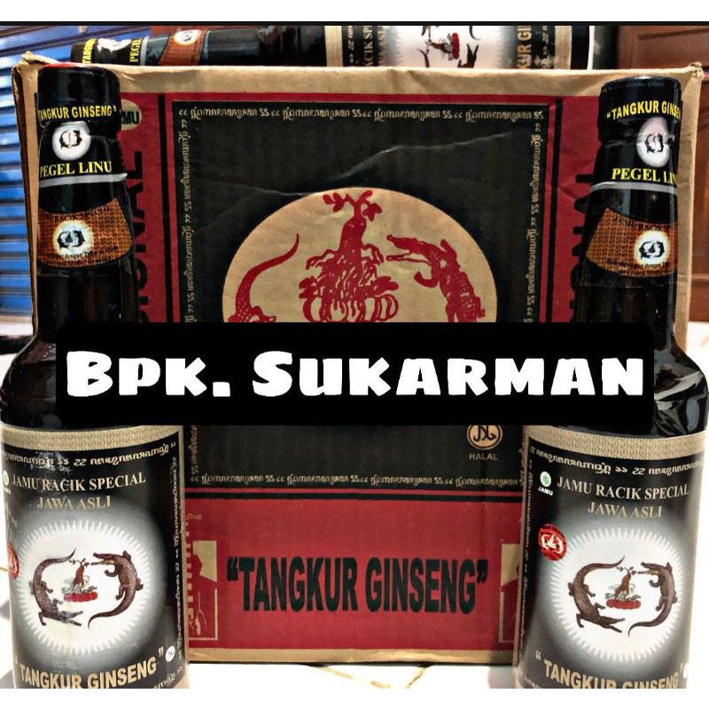 Jamu Tangkur Ginseng Pegal Linu 650 ml Herbal Gingseng