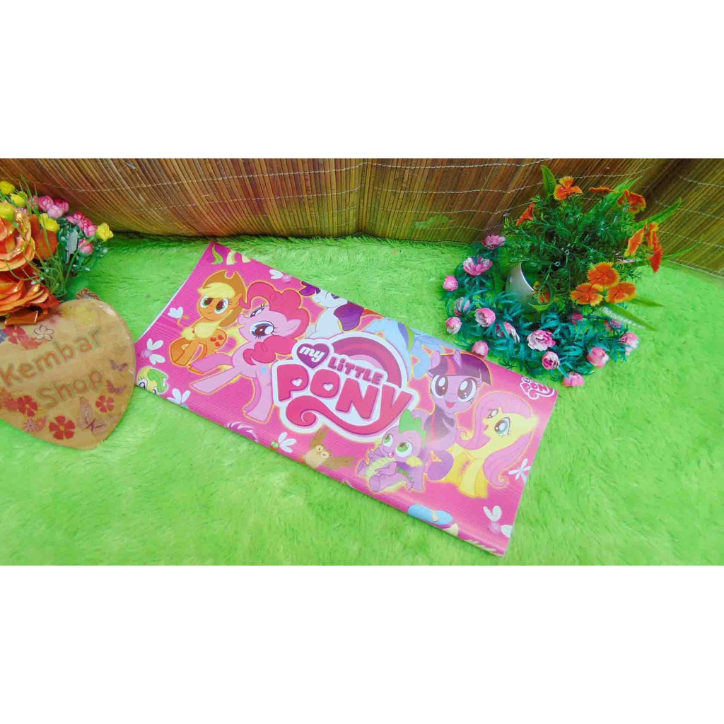 

kembarshop sampul kado bayi kertas kado lahiran baby gift motif Little Pony Big Pink