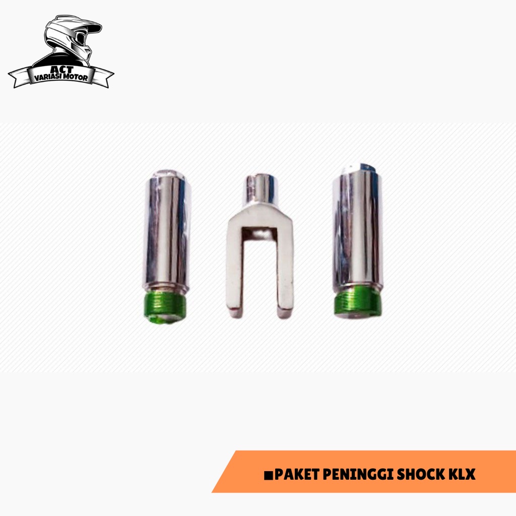 Peninggi Shock Depan dan Belakang KLX DTracker Satu Paket Untuk Motor Kawasaki KLX dan D-Tracker
