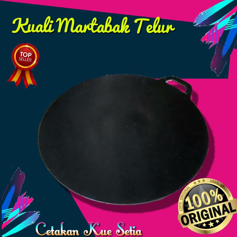 Loyang wajan 70 CM kuali martabak telor plat besi baja tebal