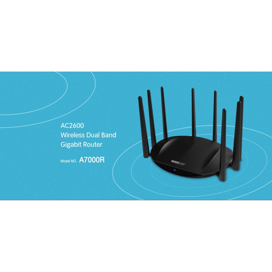 Totolink A7000R - AC2600 Wireless Dual Band Gigabit Router