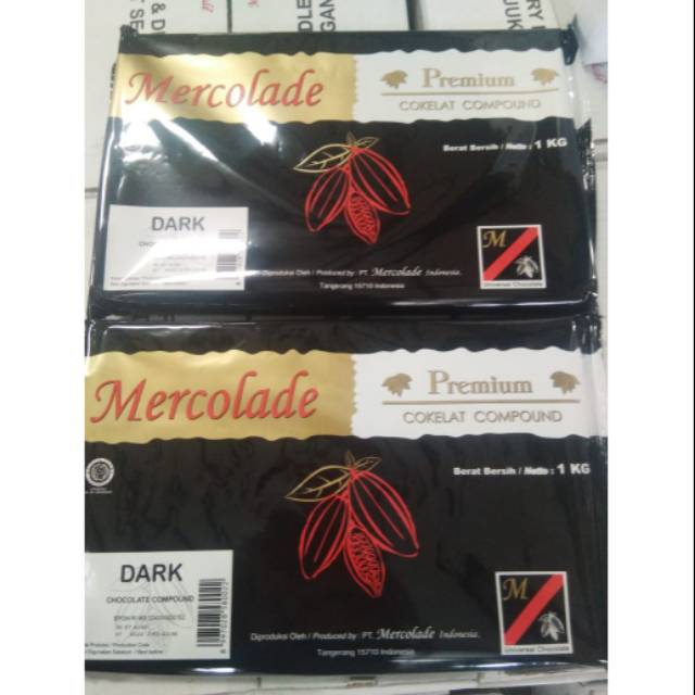 

Mercolade premium coklat dark 1kg