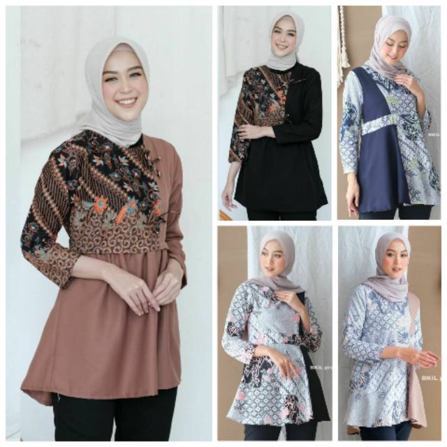 BAJU BATIK COUPLE MODERN Monalisa Genes MERAH BIRU TOSCA BAJU BATIK COUPLE MODERN Monalisa Genes MERAH BIRU TOSCA