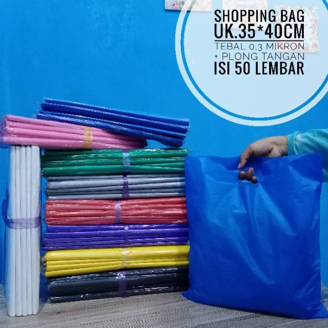 

SHOPPING BAG UK.35x40cm tabal 0,3 mikron