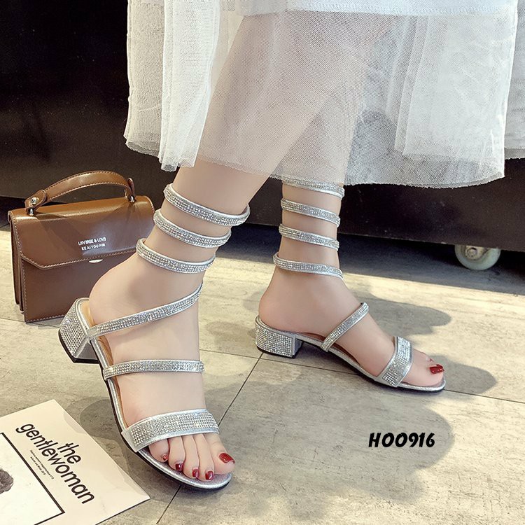 SANDALS ERGINIA FULL DIAMOND KOREA GPA #H00916