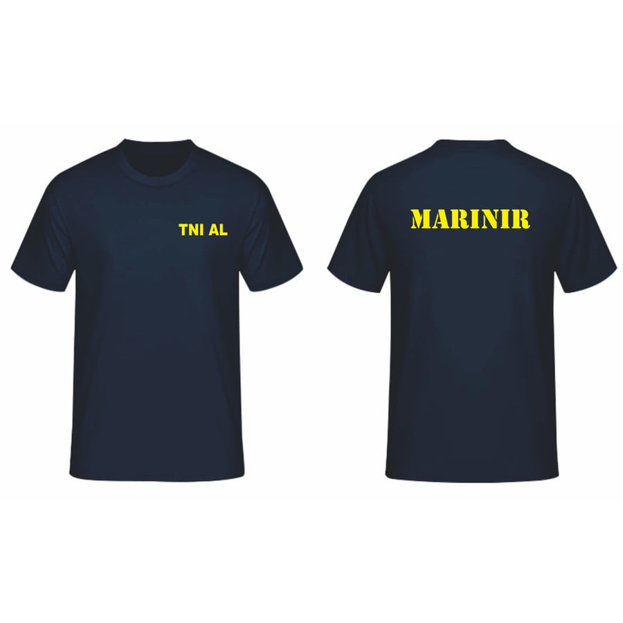 kaos tni al marinir / baju marinir tni al