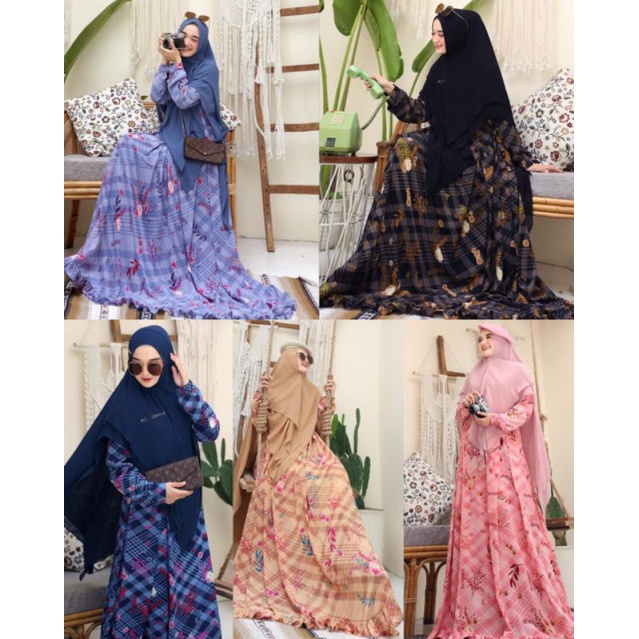 Gamis syar'i Zazeya syar'i by KANAYA