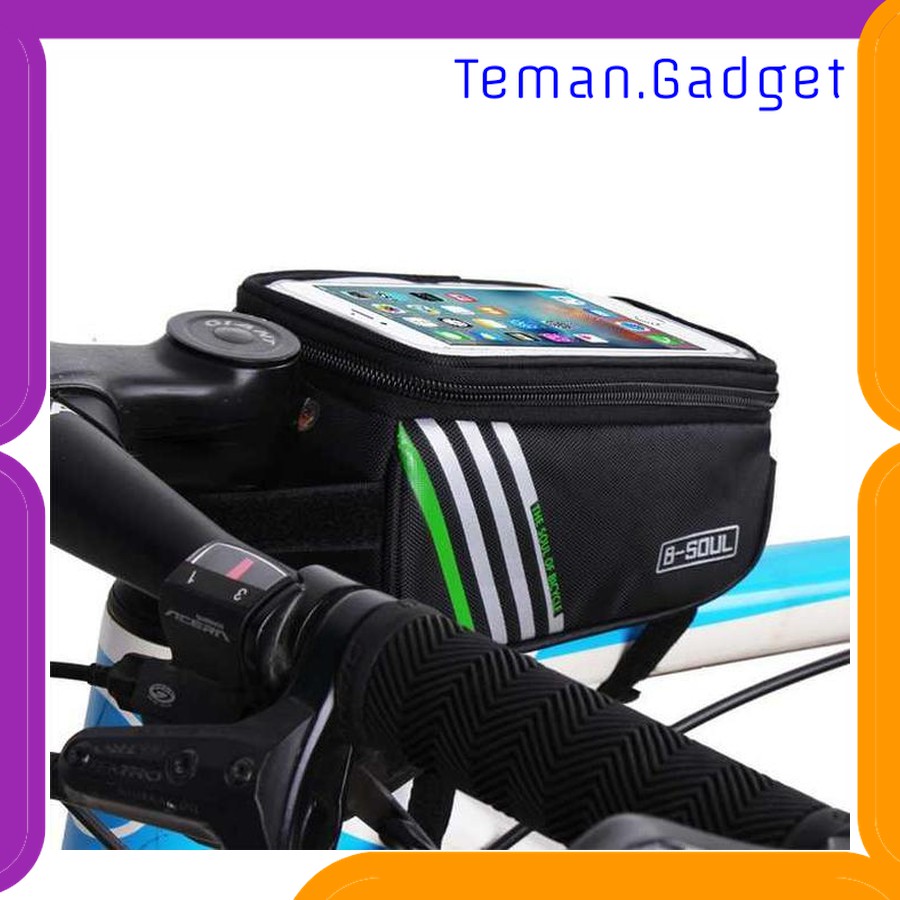 TG-IB195 B-SOUL TAS SEPEDA WATERPROOF UNTUK 5.7 INCH SMARTPHONE - YA0207