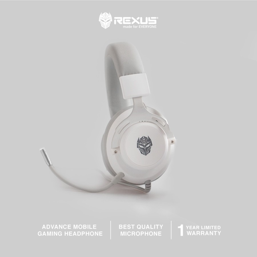 Rexus Headset Gaming Thundervox Stream HX25 - Putih