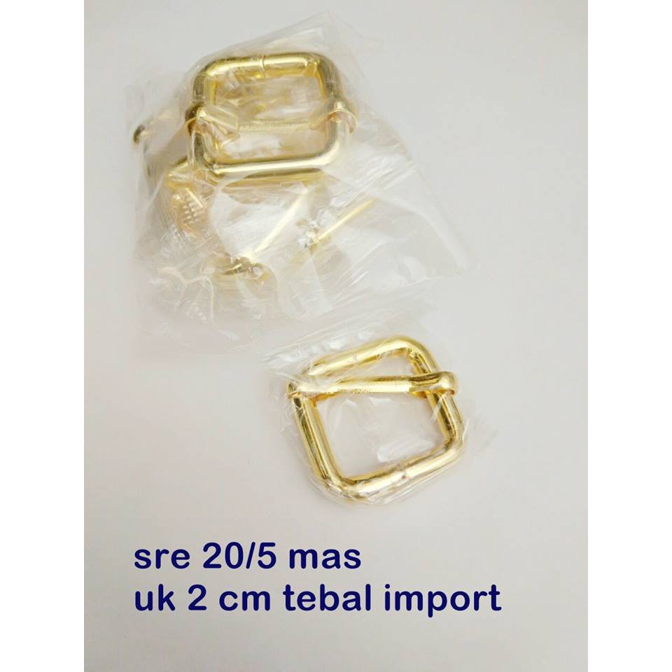 RING GESER /SRE 20/5 GOLD uk 2cm per PCS