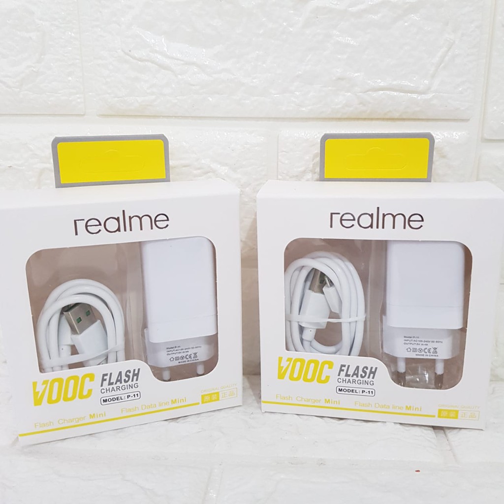 Charger Realme VOOC FAST CHARGING 2Ampere 2port USB [SS]