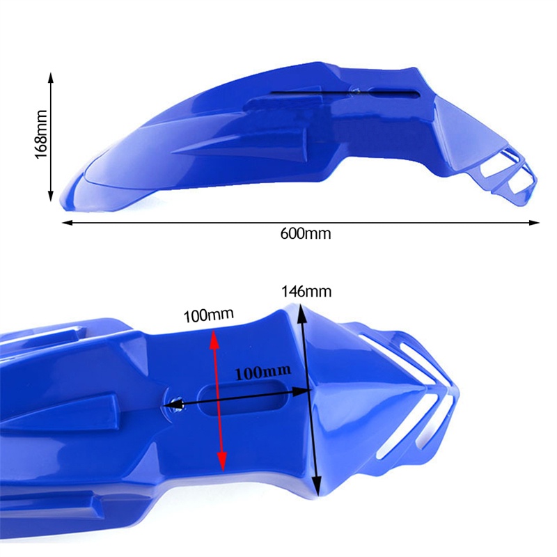 Tk Spakbor Depan Motor Universal Bahan Plastik Untuk Kx Drz Crf Yzf Wr Off Road Motocross