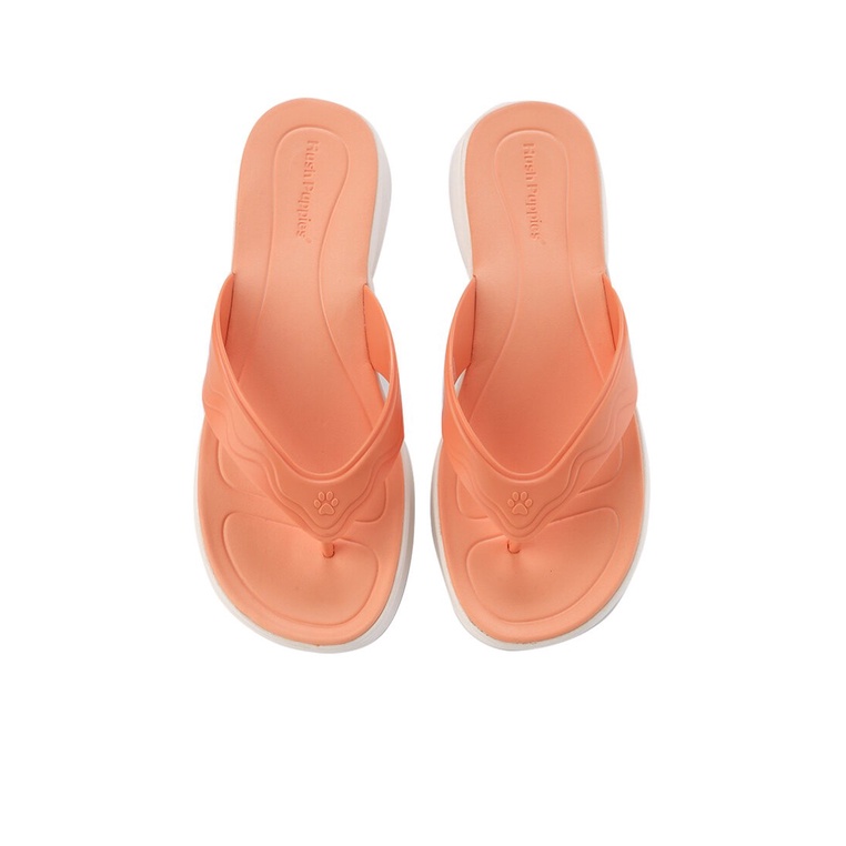 SANDAL JEPIT WANITA HUSH PUPPIES ORIGINAL CASUAL BRANDED ORANGE HW10