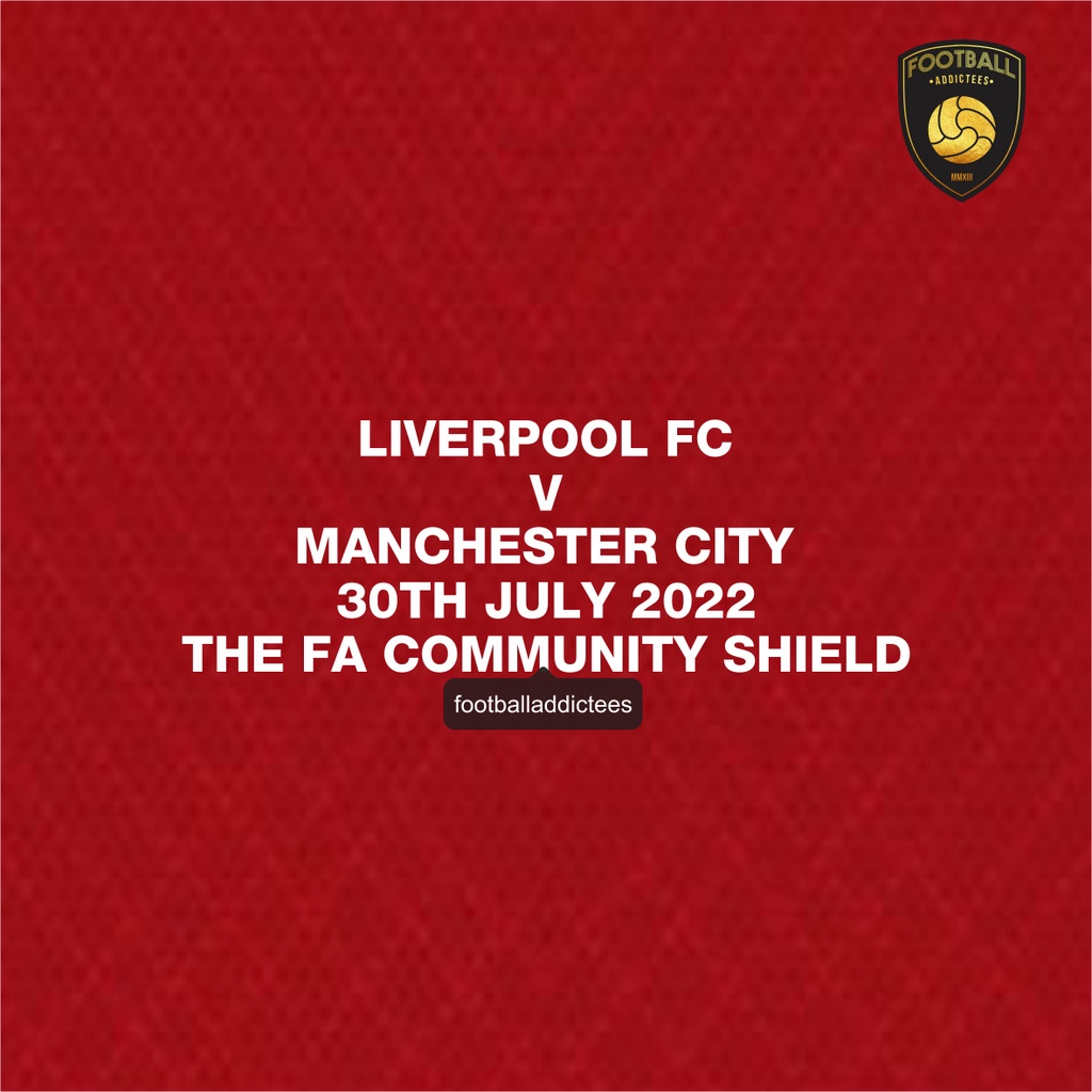 PATCH MDT THE FA COMMUNITY SHIELD 2022 LIVERPOOL