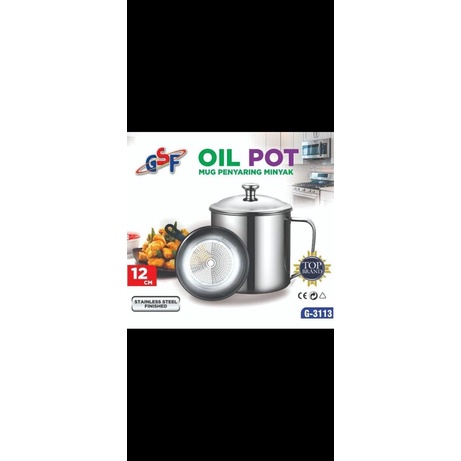 Oil pot mug penyaring minyak GSF 3113