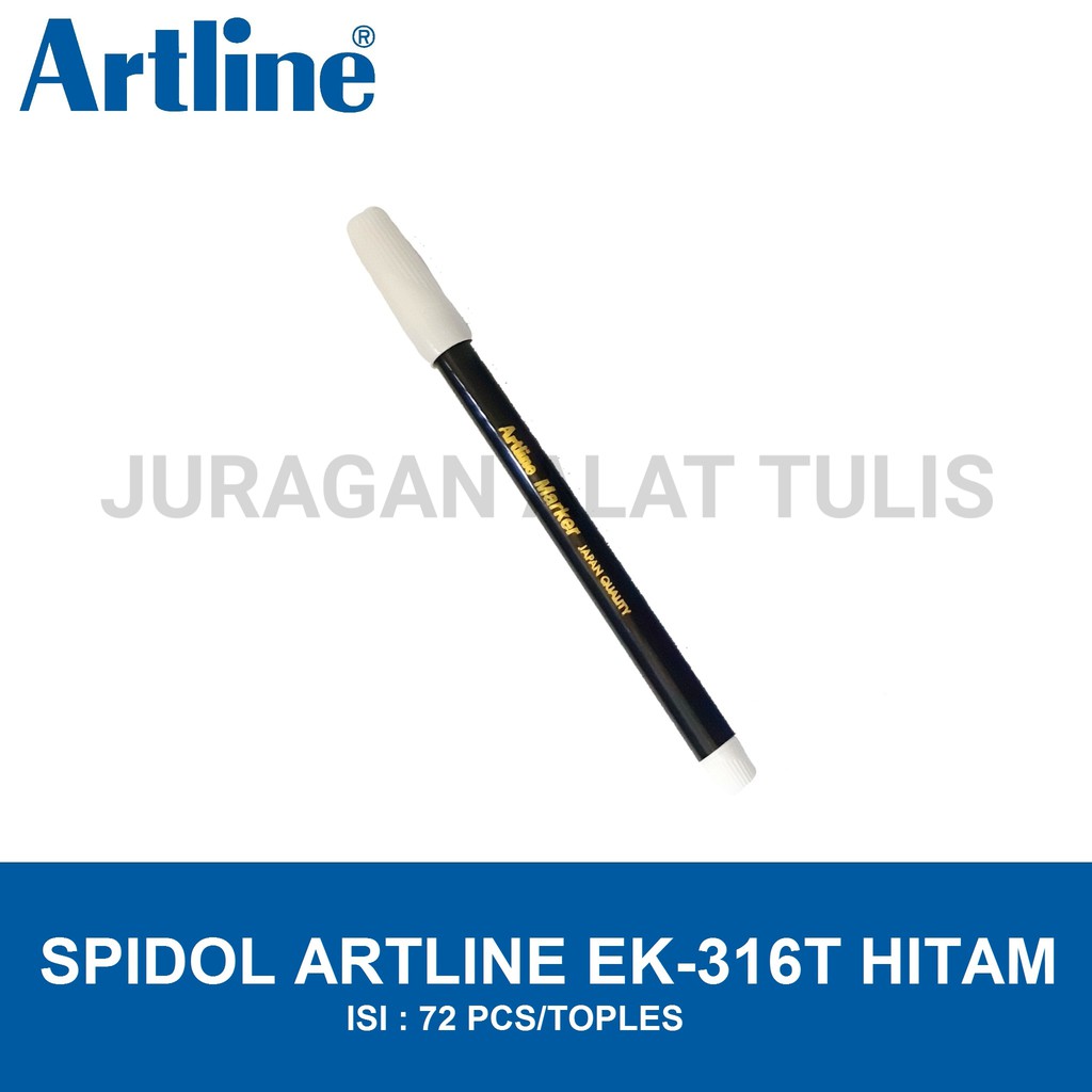 

SPIDOL ARTLINE EK-361 / SPIDOL KECIL / SPIDOL MEWARNAI WARNA HITAM