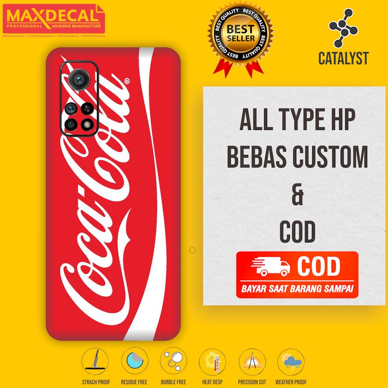 Garskin Xiaomi Mi 10T MI10T Mi 10T pro - FULLBODY Kode drink - Bisa Custom - Skin Case