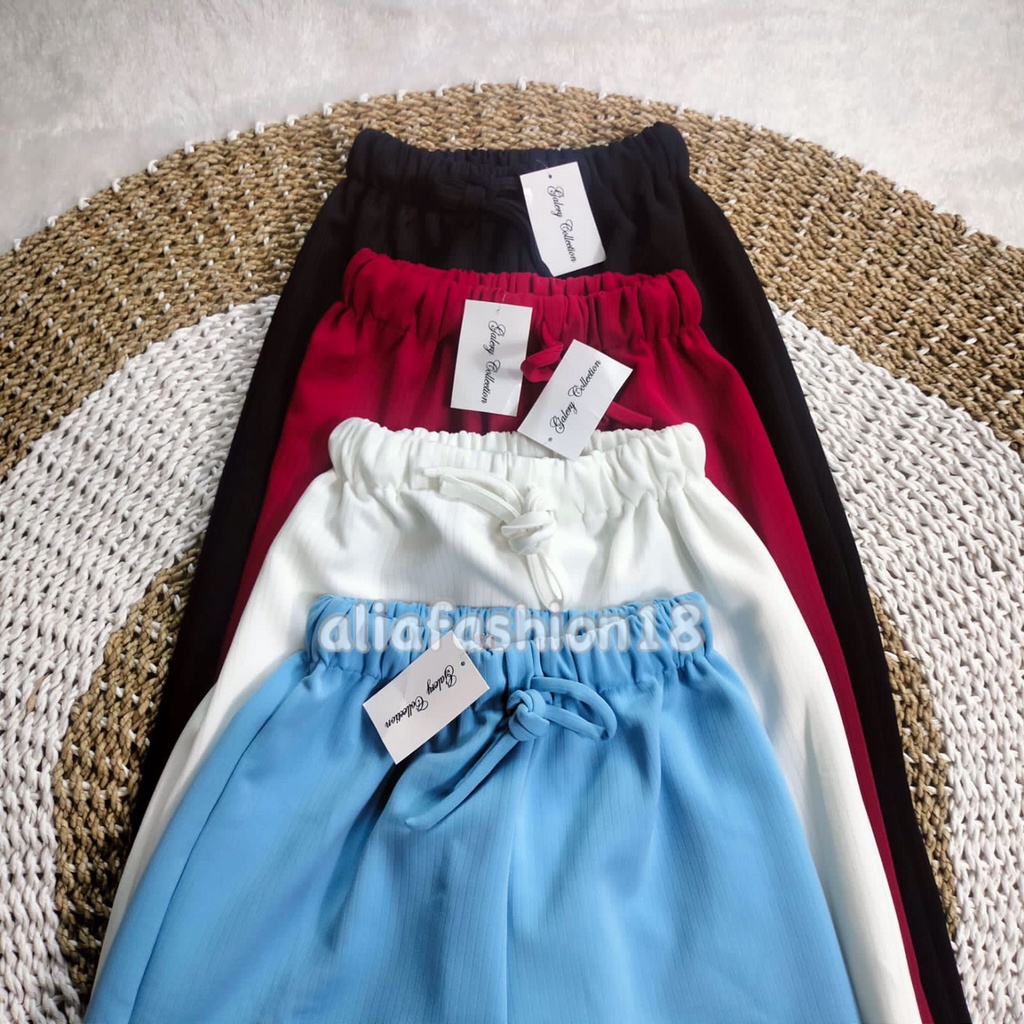 CELANA KULOT SCUBA RIB/RIB PREMIUM/SCUBA/CELANA WANITA