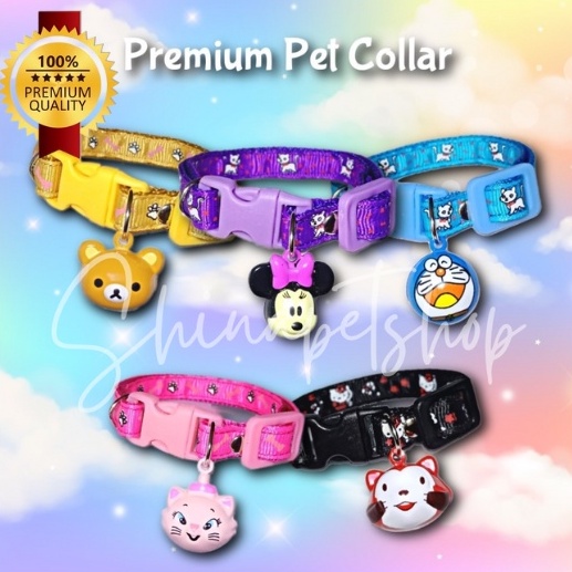 Kalung Kucing Motif Premium Lonceng Karakter