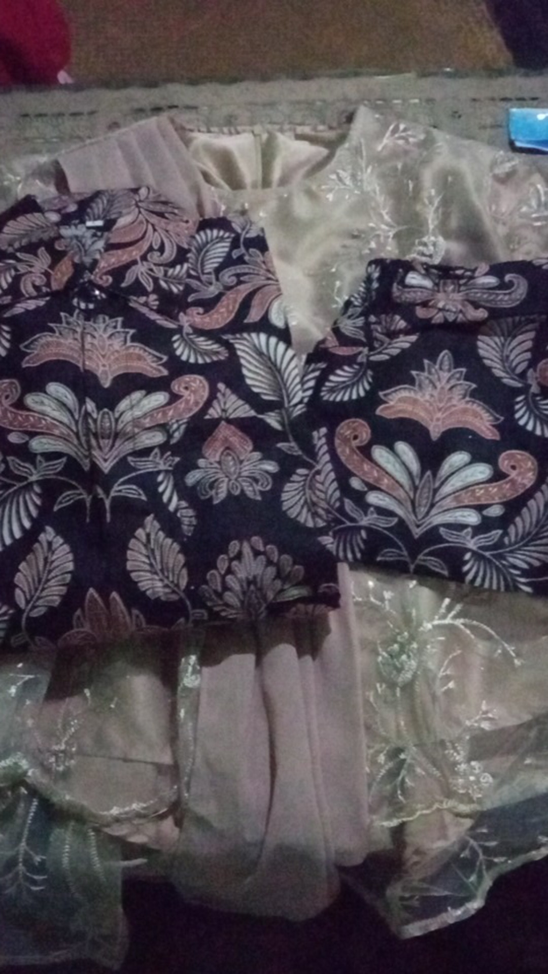 Maura Couple - Sania Ruffle Batik Couple Ori Ndoro Jowi Dnt Garansi Termurah Shopee - Batik Couple