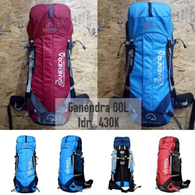 Carrier Seven summit ganendra 60 Liter tas  gunung Shopee  