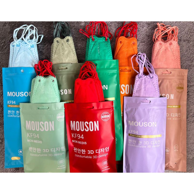 masker kf94 mouson warna