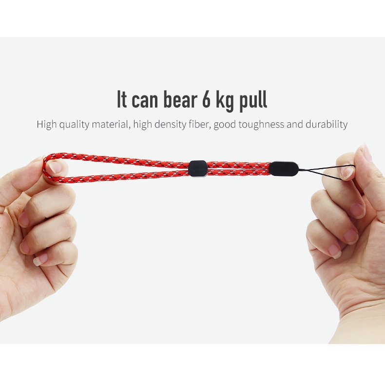 Paracord Lanyard Finger Strap Tali Gantungan HP Bahan Nylon