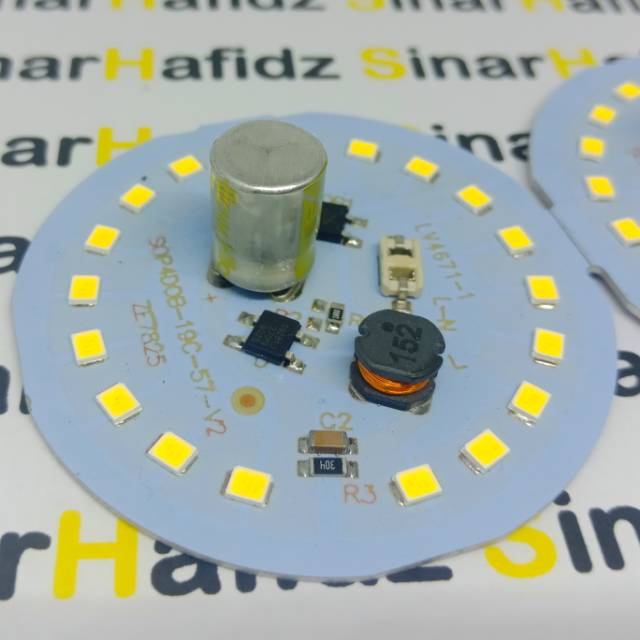 Led AC 18w DOB (BM) pcb biru