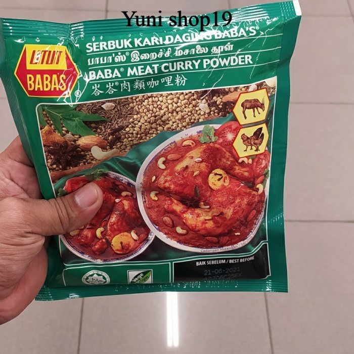 

babas meat curry powder 250g