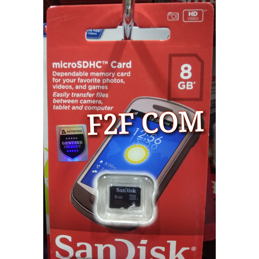 SANDISK MICRO SD 8GB