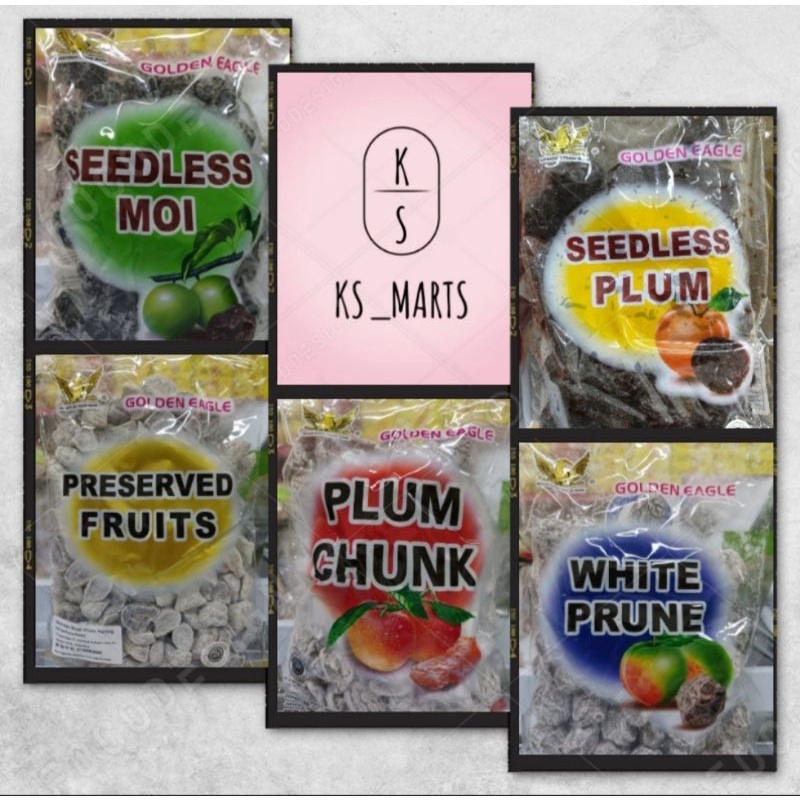 

Golden Eagle / White Prune / Plum Chunk / Seedless Moi / Preserved Fruits / Seedless Plum / 500 gr