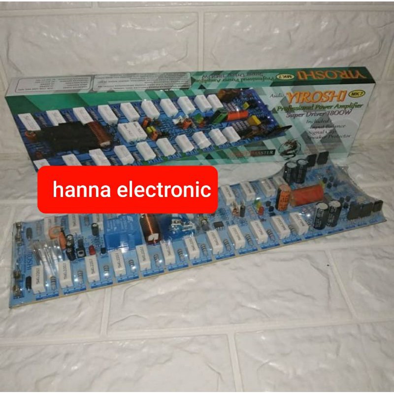 kit driver power yiroshi mk 7 -TR 1800watt mono