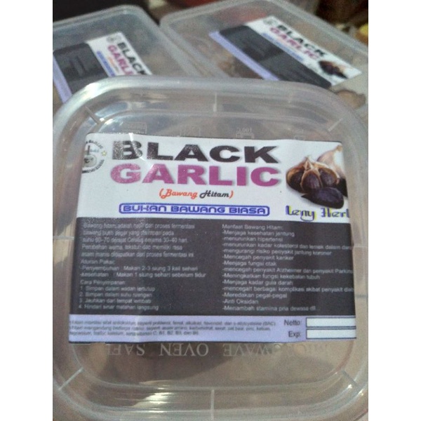 

BAWANG HITAM KATING 100GRAM , BLACK GARLIC KATING