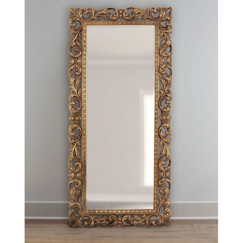 KACA HIAS UKIR MEWAH KAYU JATI JEPARA