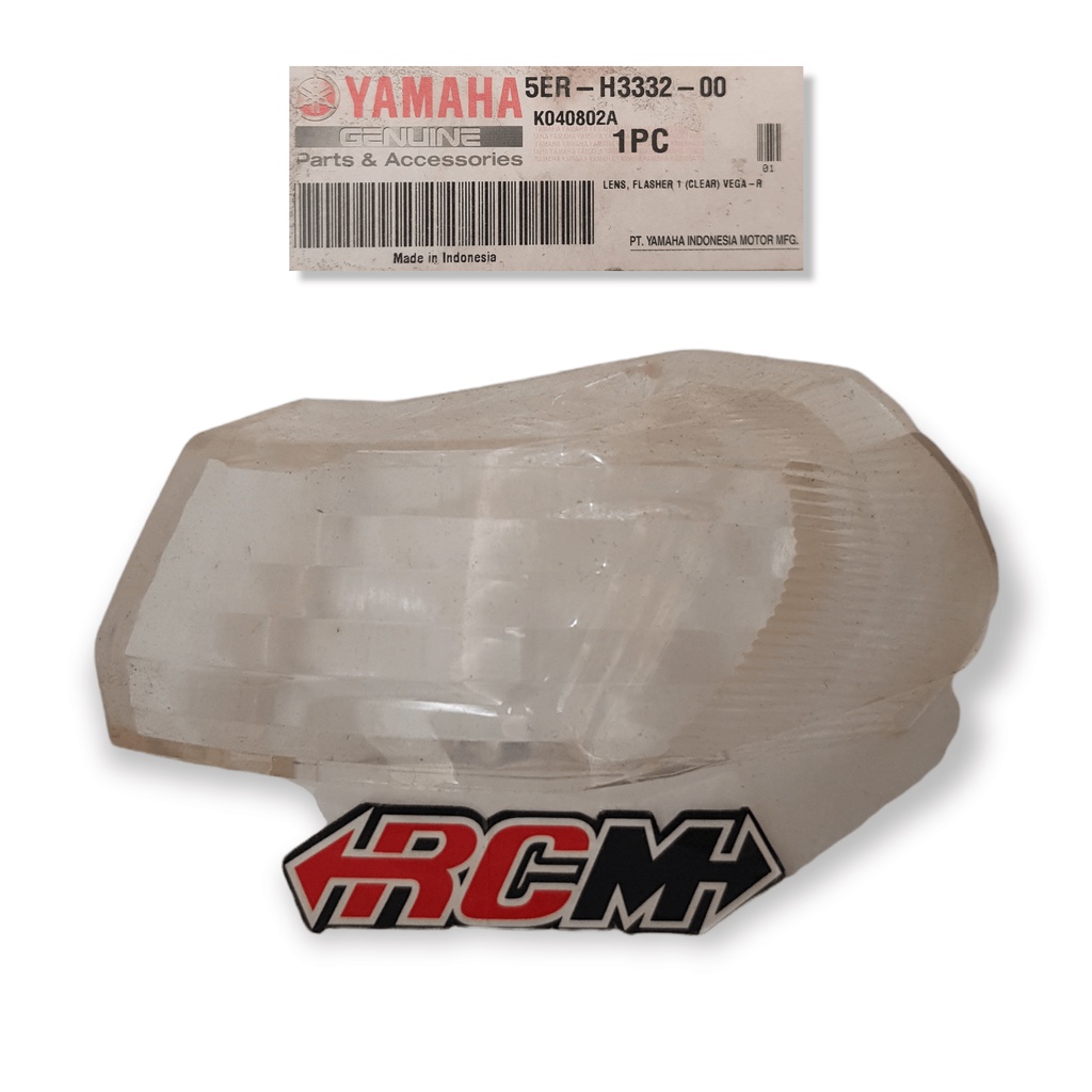 5ER-H3332-00 PERBIJI MICA MIKA KACA LENSA LAMPU SEIN RETING RETTING RITING VEGA R BLKG BELAKANG KIRI ORI ORIGINAL YAMAHA YGP ASLI