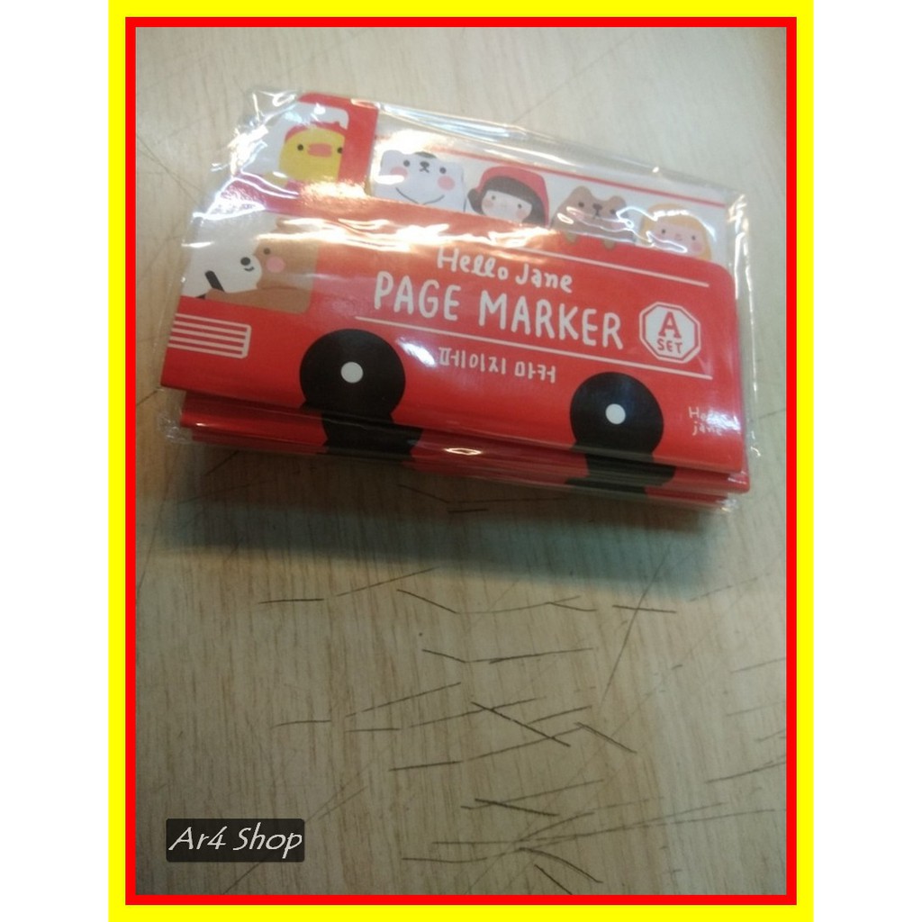 

Notes - Hello Jane - Page Marker Set A