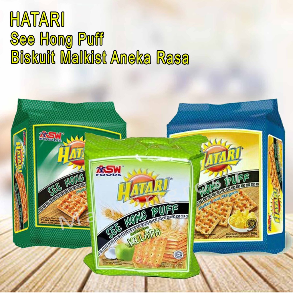 

HATARI SEE HONG PUF * MARGARIN * KELAPA * MALKIS * 245G