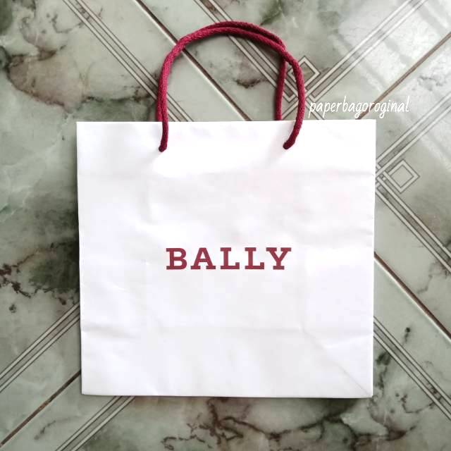 Bally Paperbag Authentic Paper Bag Original