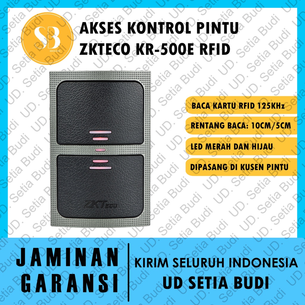 ZKTECO KR 500E Akses Kontrol Pintu RFID KR500E