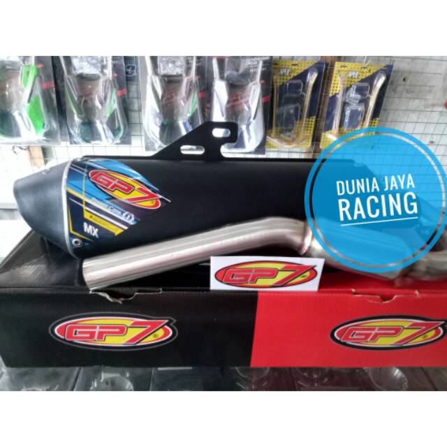 Knalpot CRF 150 L Gp7 MX Series Standar Kompetisi