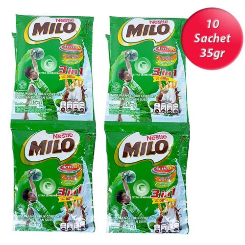 

Milo 3 in 1 Sachet 34gr