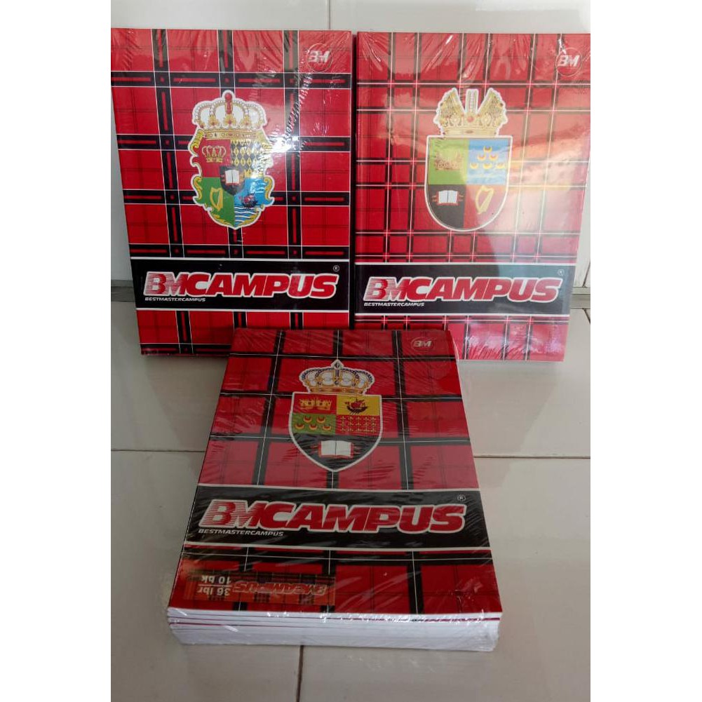 

BARU Khusus Go-Sent / Grab Buku Tulis Boxy BM Campus 36 lembar