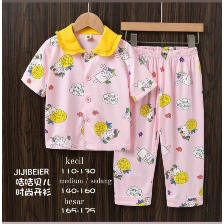 Grosir baju tidur anak 7.